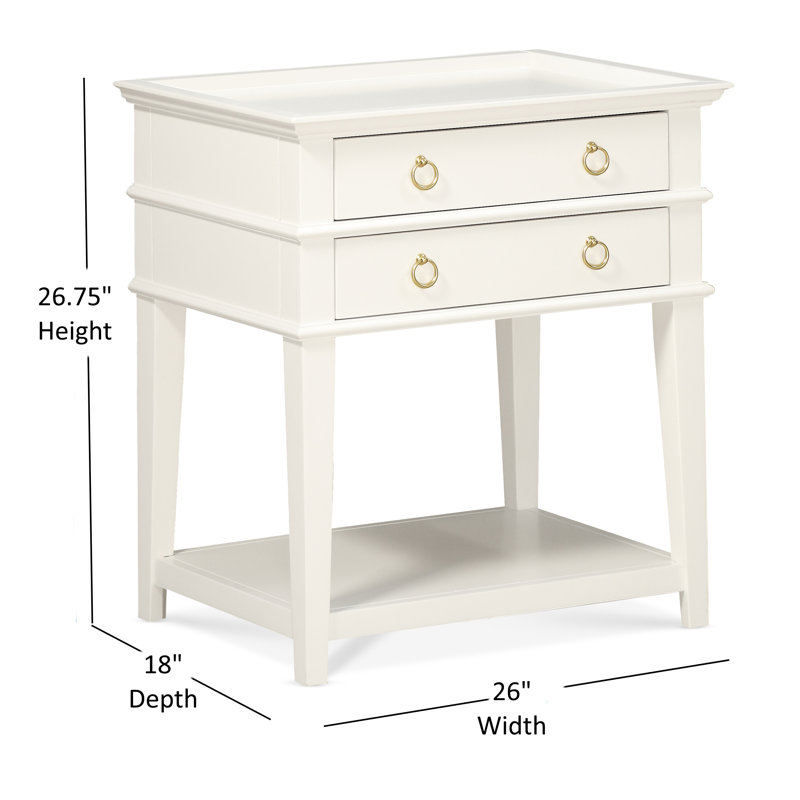 Greyleigh™ Hillsville Nightstand & Reviews Wayfair